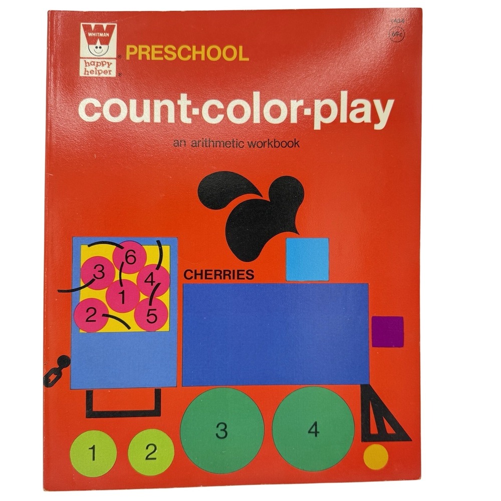Happy Helper Count Color Play Preschool Math Workbook ** Some Writing